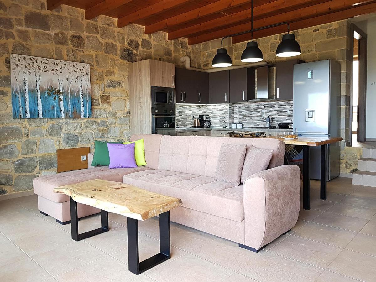 New Villa Kalimera, View To Falasarna Beach Plátanos 外观 照片